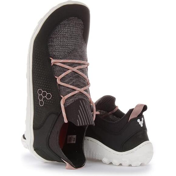 Vivobarefoot Tracker Decon Low Firm Ground 2 Sneaker Obsidian Misty Rose EU 40 - Picture 2 of 9